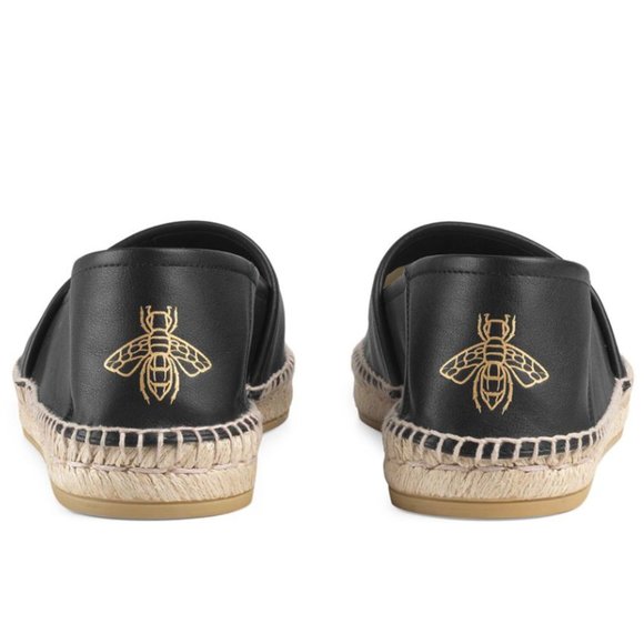 Gucci Worldwide Slip on Espadrilles in Black - Picture 6 of 7